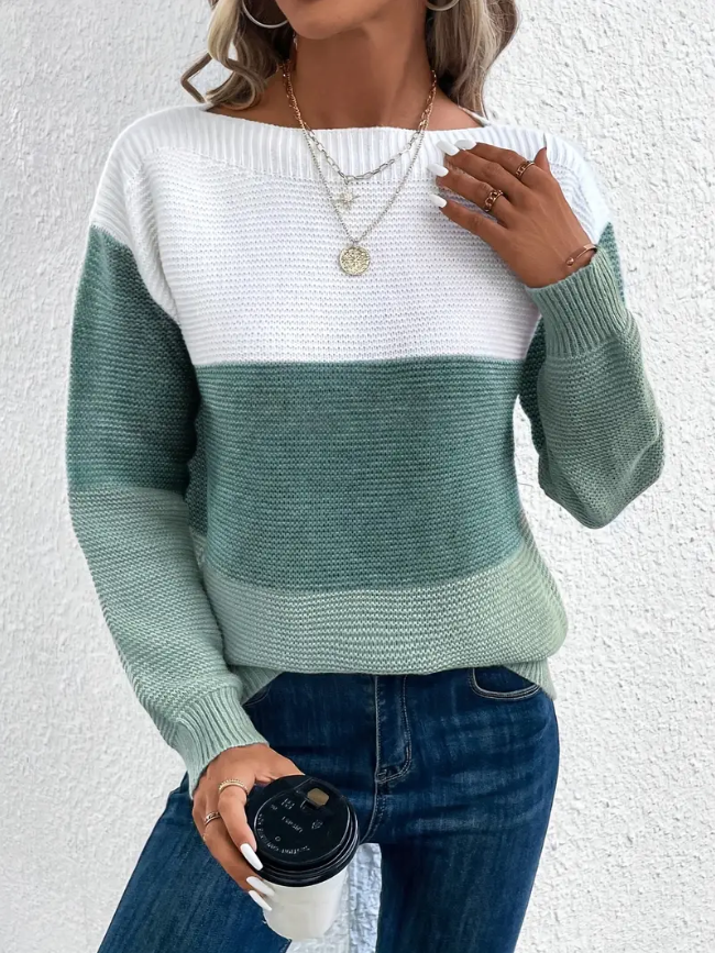 Calista | Elegant Long-Sleeve Sweater