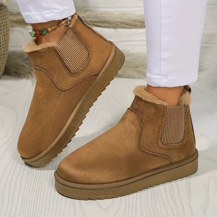 Becky Solid Colour Short Boots
