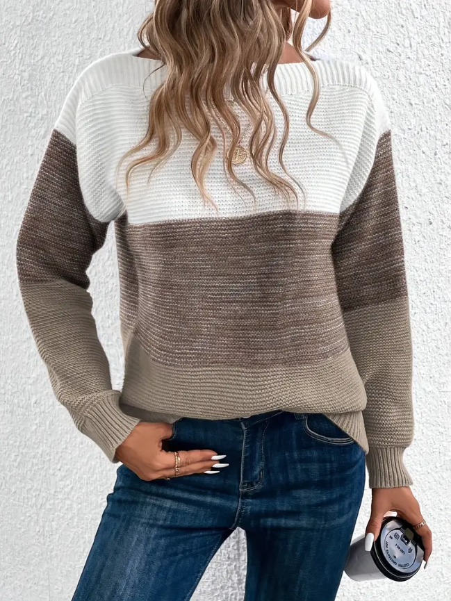 Calista | Elegant Long-Sleeve Sweater