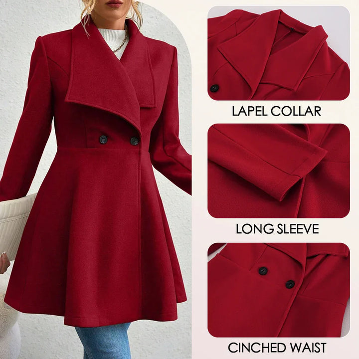 Onyxa™ | Elegant Winter Coat with Long Sleeves