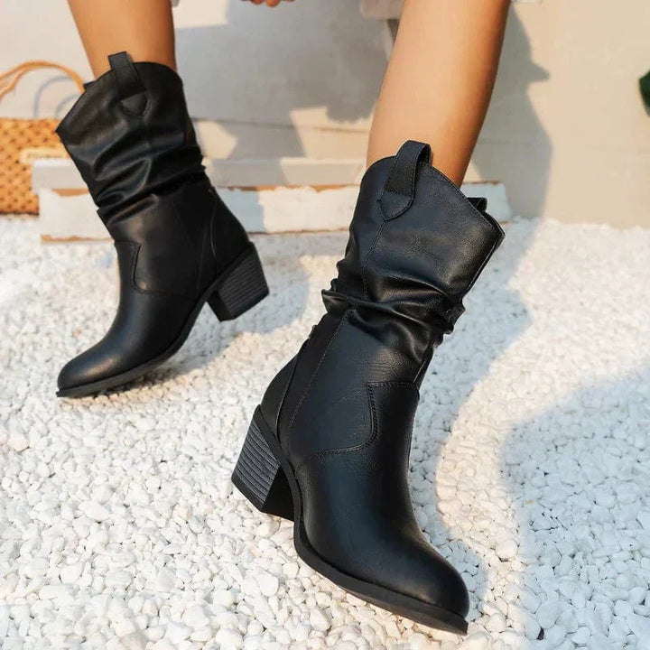 Theodosia - Leather Boots