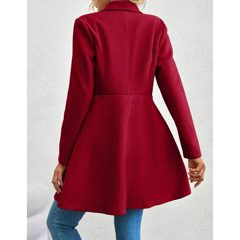 Onyxa™ | Elegant Winter Coat with Long Sleeves
