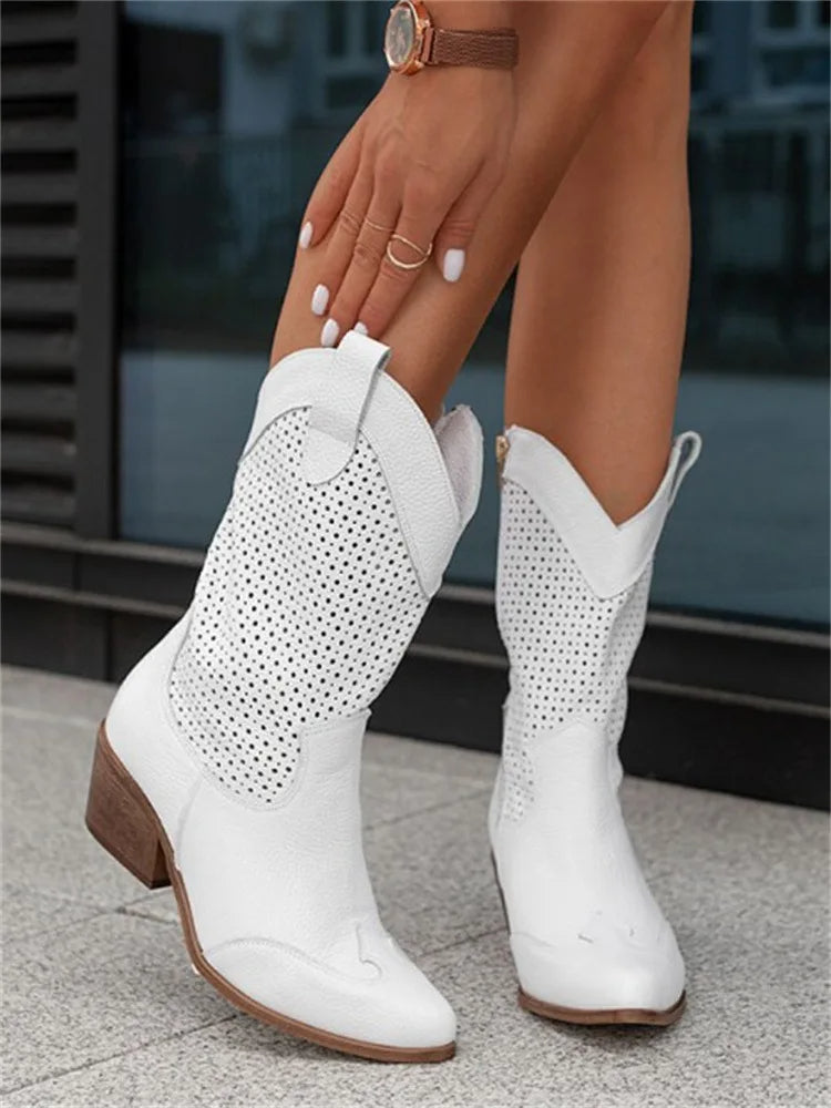 Ellie™ - Western Chic Boots