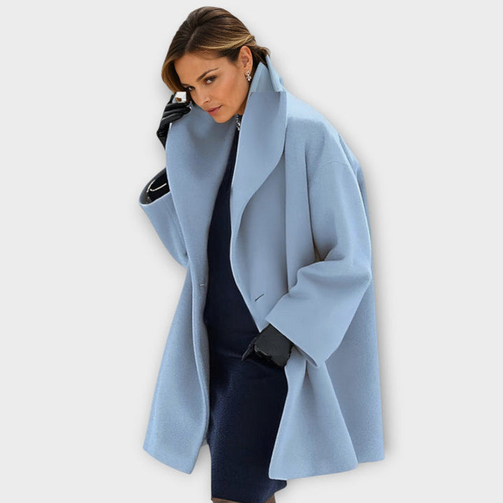 Sadie – Elegant Wool Blend Coat for Women