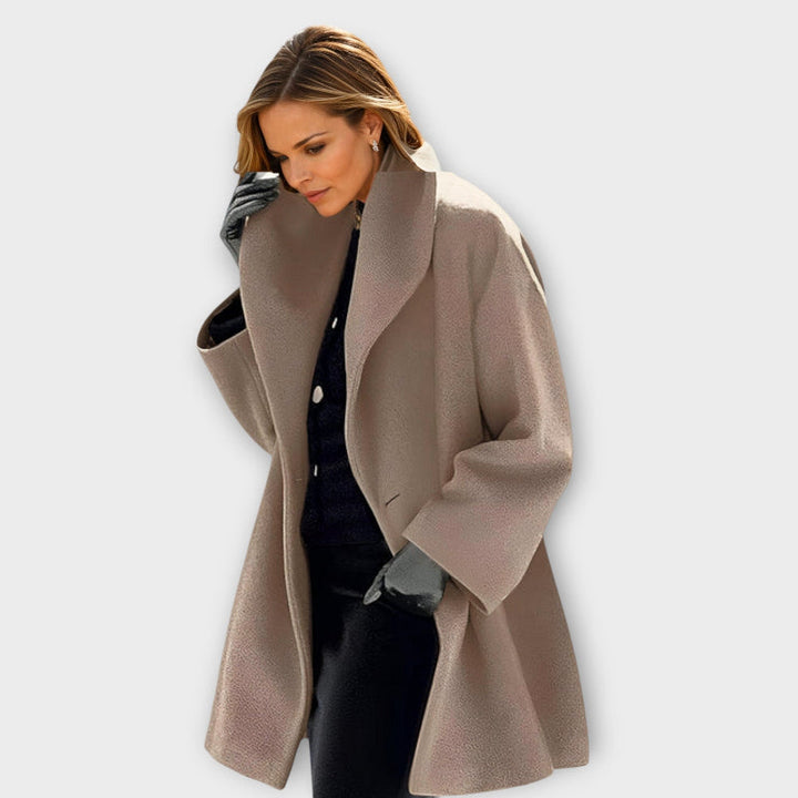 Sadie – Elegant Wool Blend Coat for Women