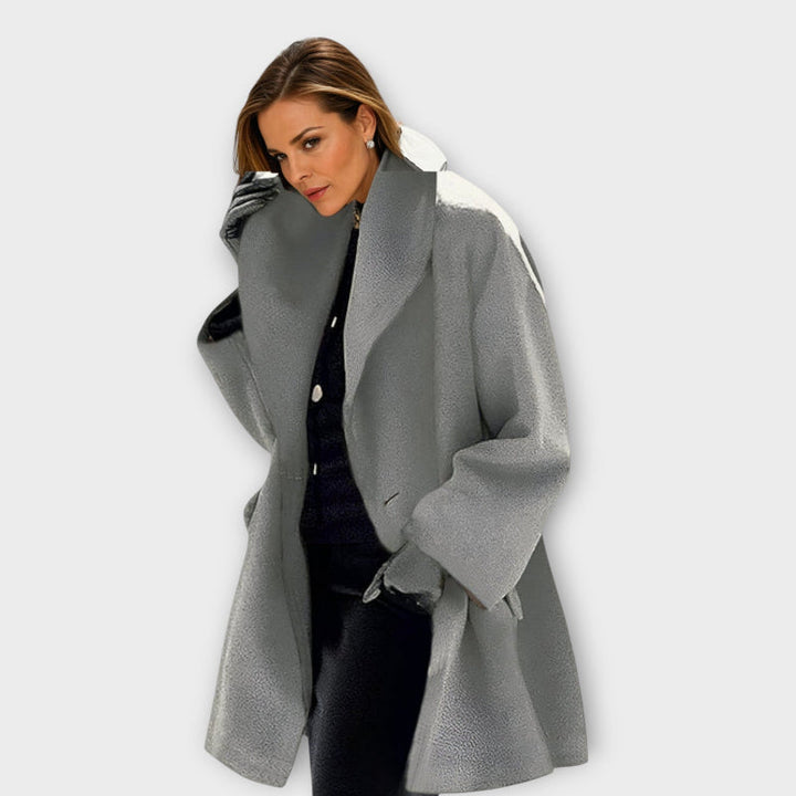 Sadie – Elegant Wool Blend Coat for Women
