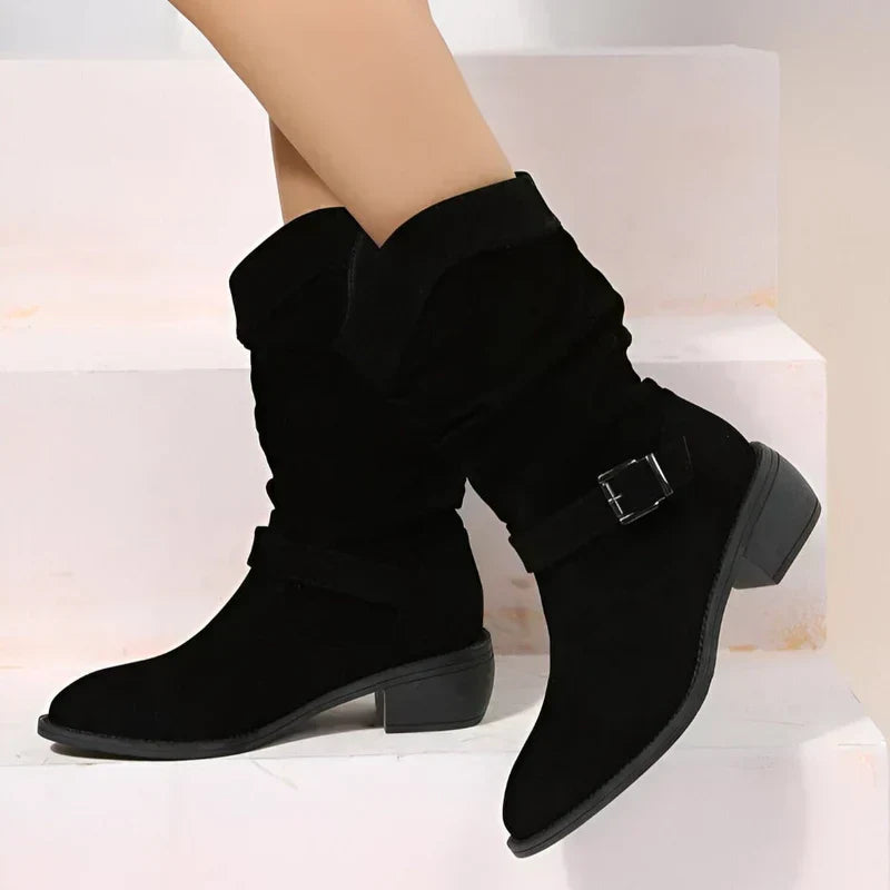 Berdine - Elegant Boots with Soft Soles